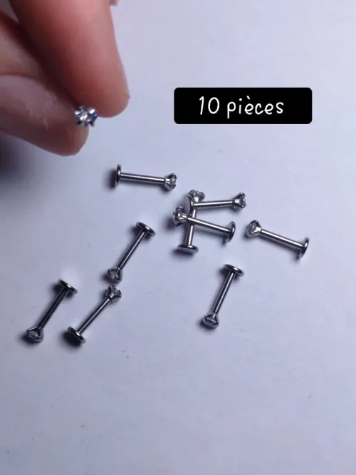 Matériel piercing acier inoxydable 