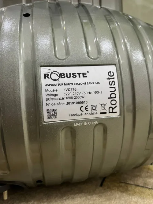 ASPIRATEUR ROBUSTE MULTI CYCLONE SANS SAC