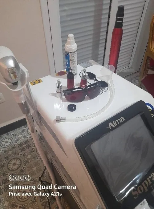 Laser épilatoire 