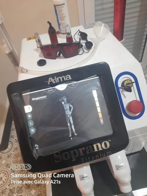 Laser épilatoire 