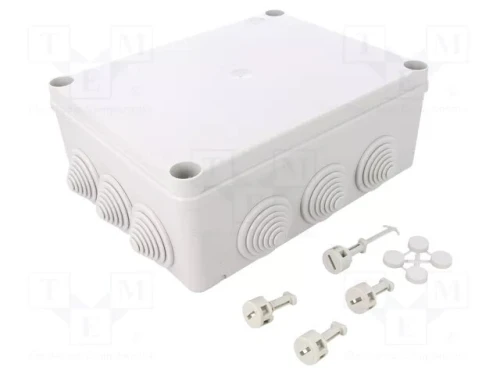 Boite de dérivation étanche 220x170x80 mm IP55, IK07, ABB, Réf.1SL0826A00
