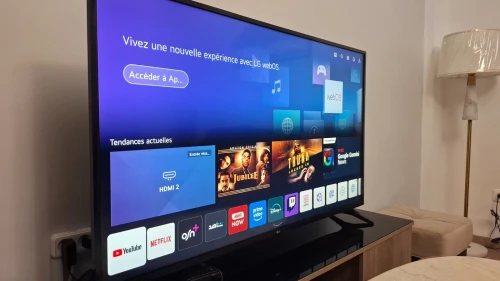 TÉLÉVISEUR LG SMART 4K 55" WEBOS TV