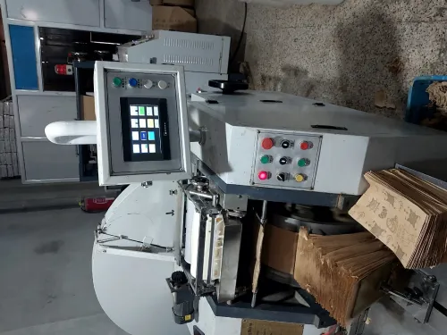 Machine de sac croissant 