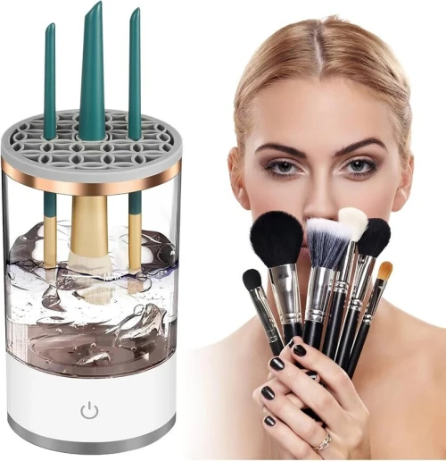 Nettoyeur de Pinceaux de Maquillage Électrique Pro - Neuf