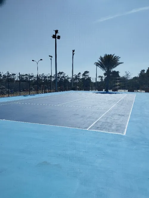 تغطيت الملاعب air de jeux piste d'athlétisme, terrain de sport matico, acrylique, gomme epdm
