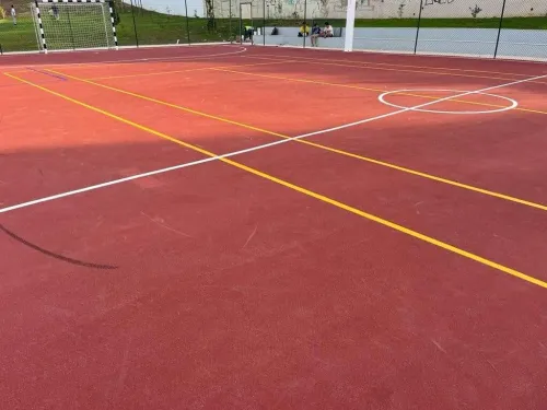 Gazon synthétique, acrylique epdm gomme 6