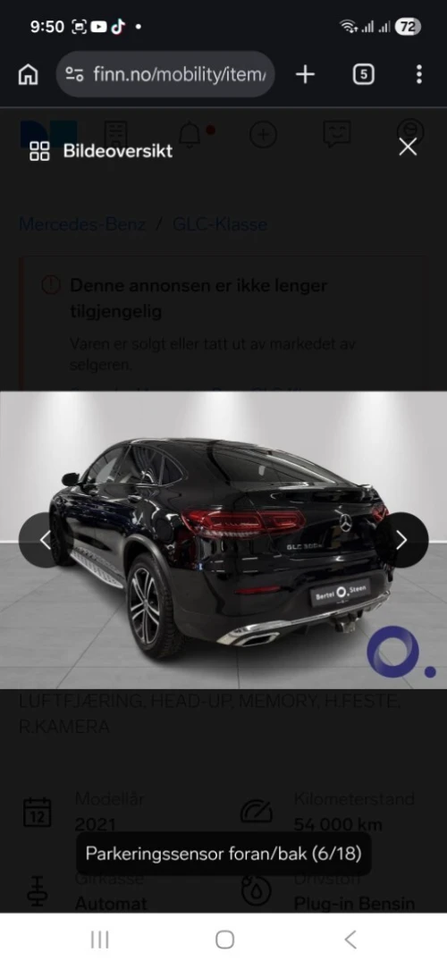 Mercedes GLC 2021 GLC 300 E 4 MATIC