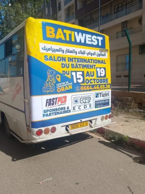 Publicité sur bus