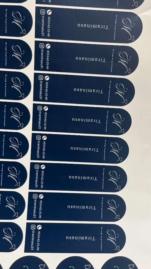 Pastilles adhésives personnalisées