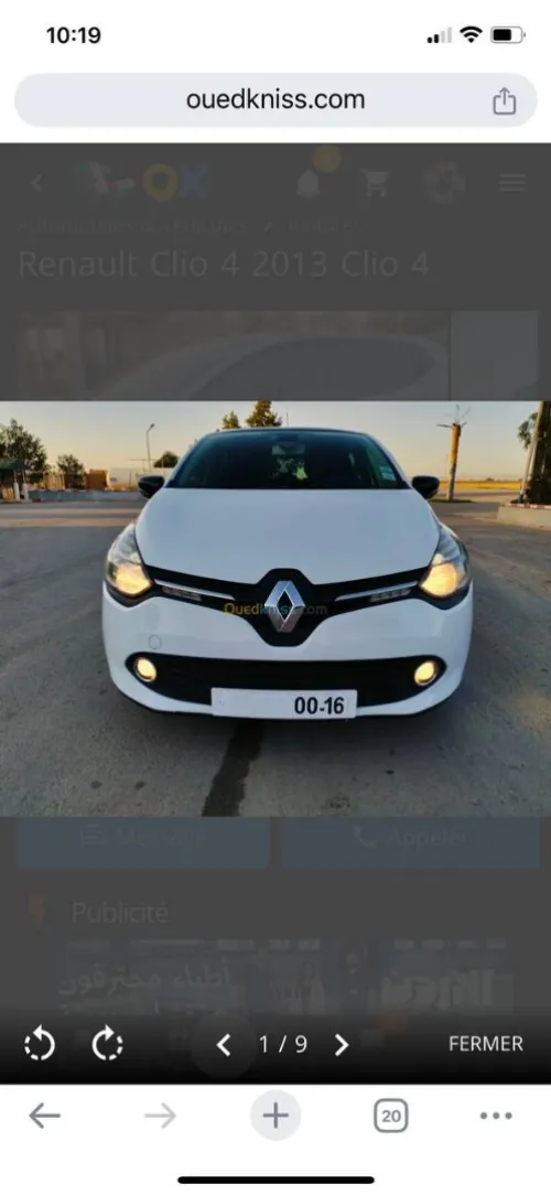Renault Clio 4 2013 Dynamique plus
