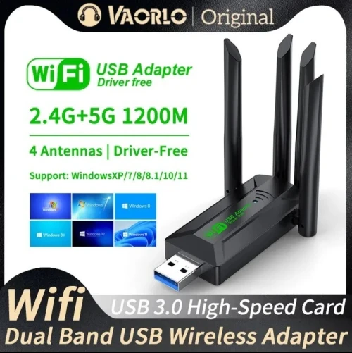 Wifi adaptateur dual band Usb 3.0 (caba)