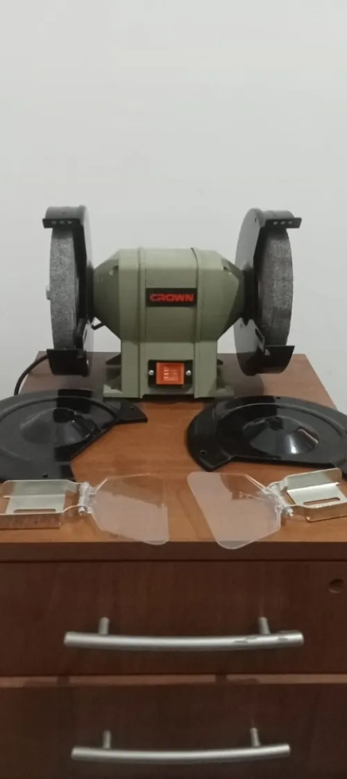 MEULEUSE D'ETALI BENCH GRINDER CROWN CT13333   200MM(8") 350 WATT