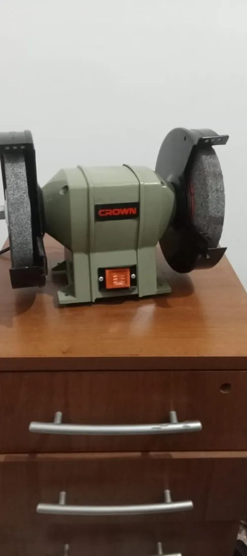 MEULEUSE D'ETALI BENCH GRINDER CROWN CT13333   200MM(8") 350 WATT