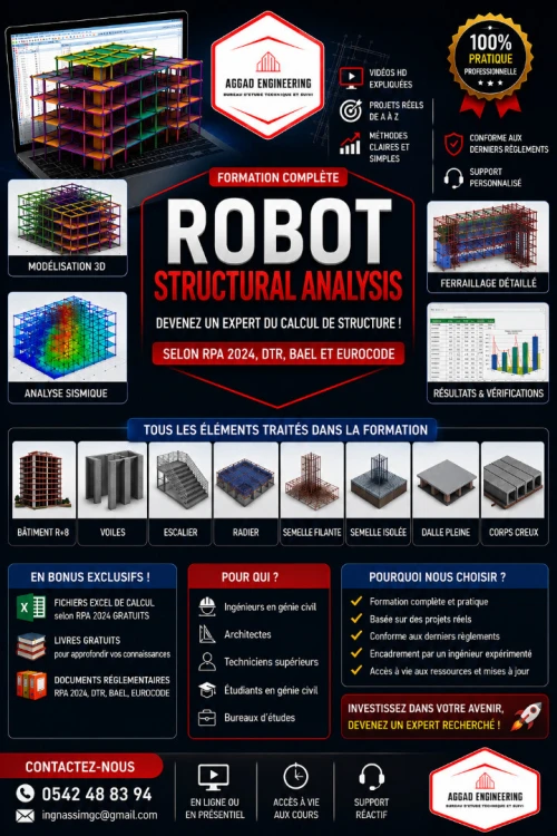 FORMATION COMPLÈTE ROBOT STRUCTURAL ANALYSIS
