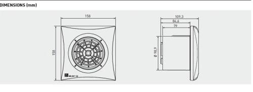 Aerateur pour salle de bains