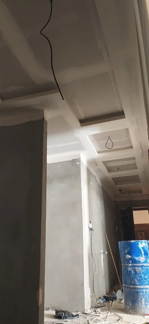 Placo plâtre et peinture décorative