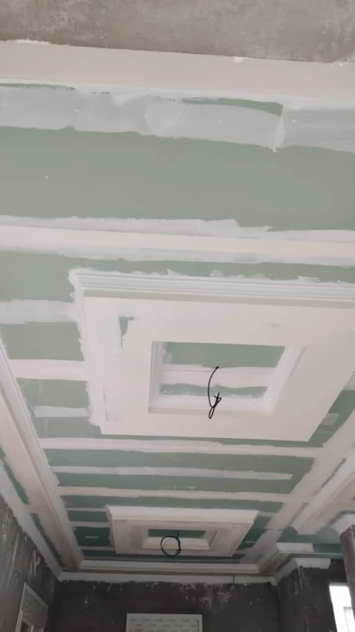 Placo plâtre et peinture décorative