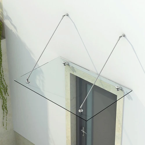 Auvent en verre