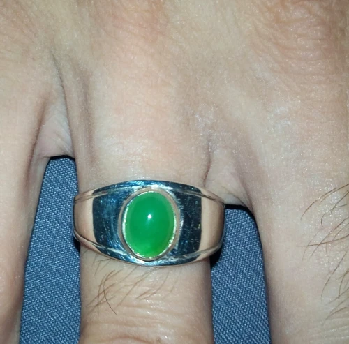 2 Bagues Jade indien