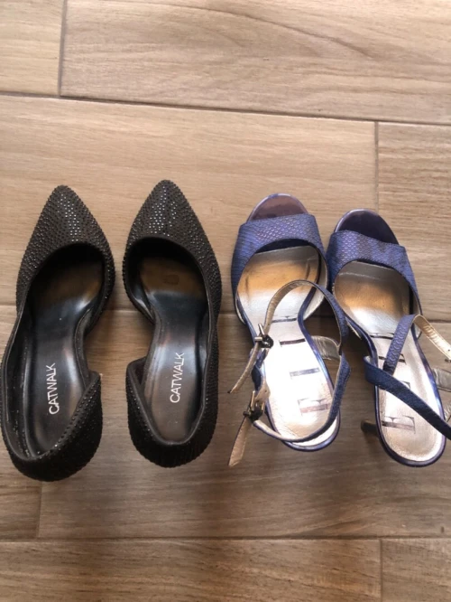Vends trois paires de chaussures femmes à talon