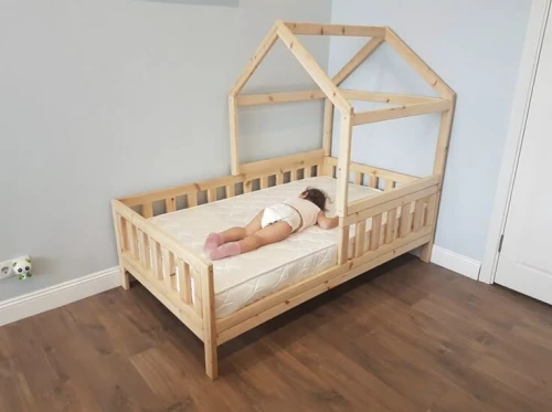 Lit cabane bébé et enfant et adulte 190/90