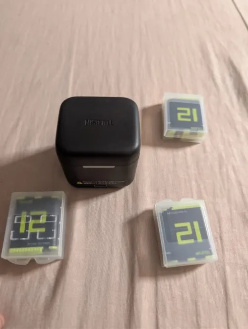 3 x batterie  + chargeur gopro 9/10/11/12