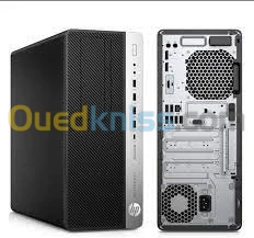 UNITE HP ELITEDESK  HP 800 G4  I5-8TH 3.0GHZ/8G DDR4/500G+ 128G SSD/DVD-RW/ WIN10 USED