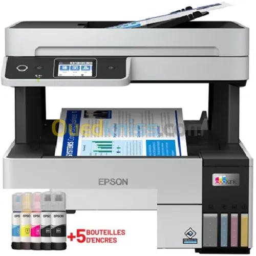 IMPRIMANTE MULTI FONCTION EPSON L6490 RESERVOIR RECTO-VERSO ADF LAN WIFI