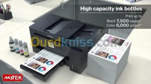 IMPRIMANTE MULTIFONCTION COULEUR EPSON L14150 A3 WIFI+ RJ45/ FAX/ RECTO VERSO A3/A4