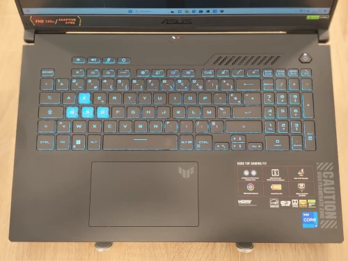 (VENDU) ASUS TUF F17 FX707 I7-13620H 3Go DDR5 1TB NVMe RTX 4060 8GB 17.3" FHD IPS 144Hz WIN 11