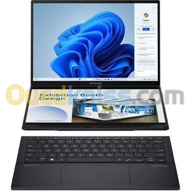(VENDU) ASUS ZENBOOK DUO UX8406M ULTRA 7 155H 16G 1T SSD 14 OLED  3K 120H TACTIL