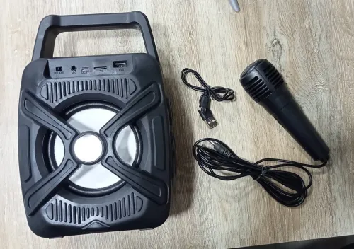 Baffles Bluetooth RGB avec microphone