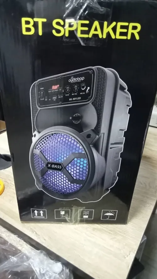 Baffles Bluetooth RGB avec microphone