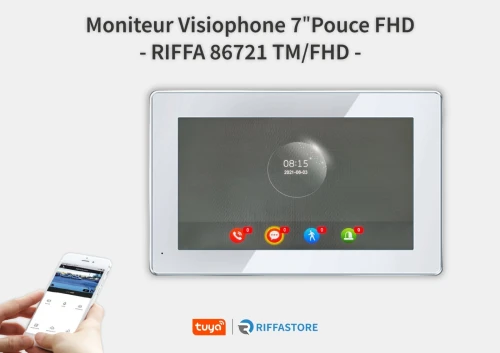 Kit Visiophone FHD 7" Pouce connecté