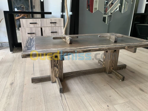 TABLE pour salle à manger amovible très jolie  modèle nouvelle création
