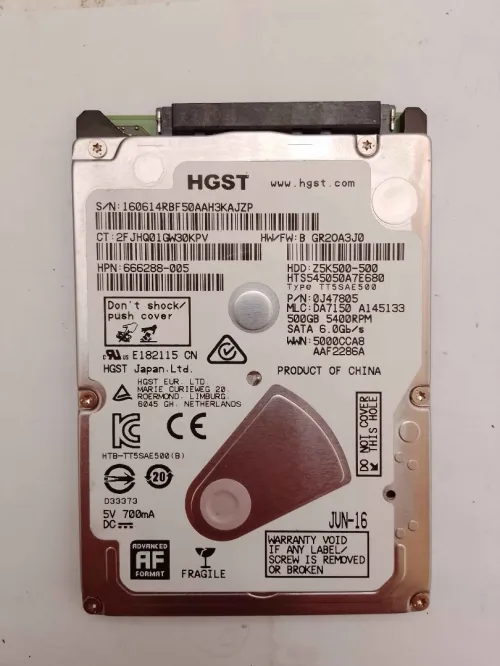Disque Dur hdd 500 gb