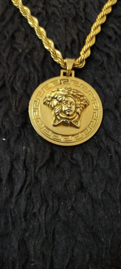 Parure Versace plaqué or 