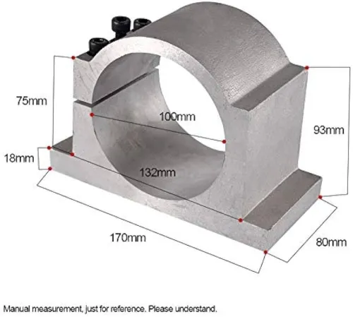 Support Spindle Machine CNC Router 
