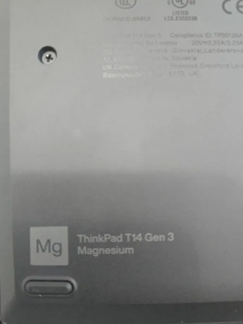 lenovo thinkpad t14 gen 3 magnesium i7