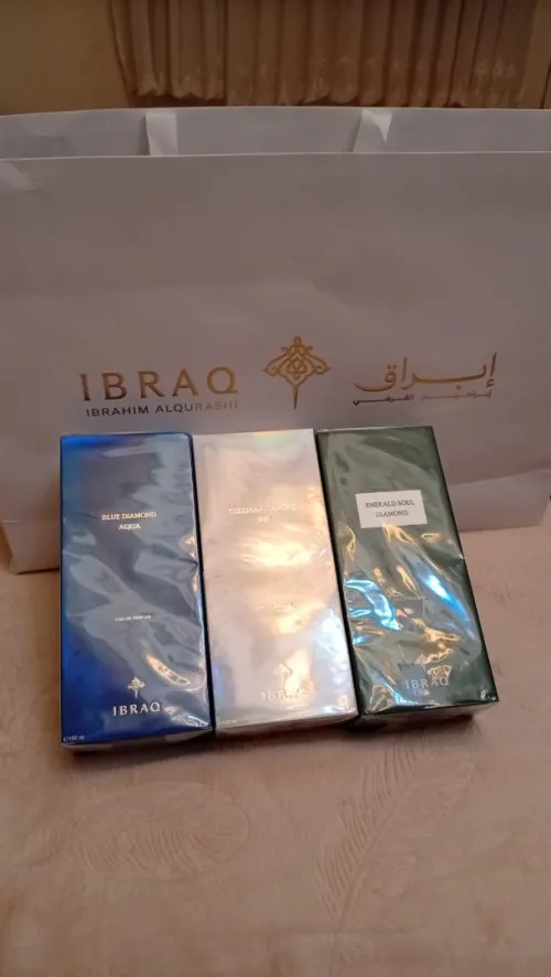عطور إبراق اصلية من مجموعة ابراهيم القرشي