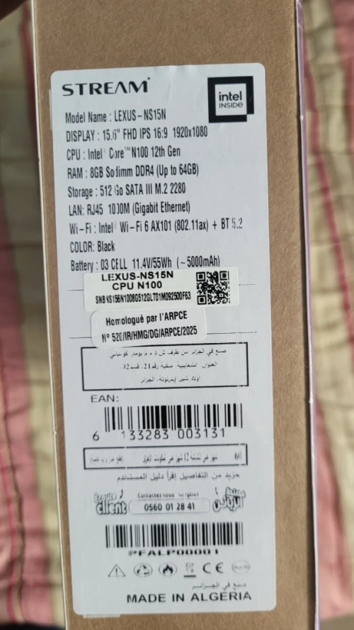 PC jdid haja chabba prix louzz 54 da berk