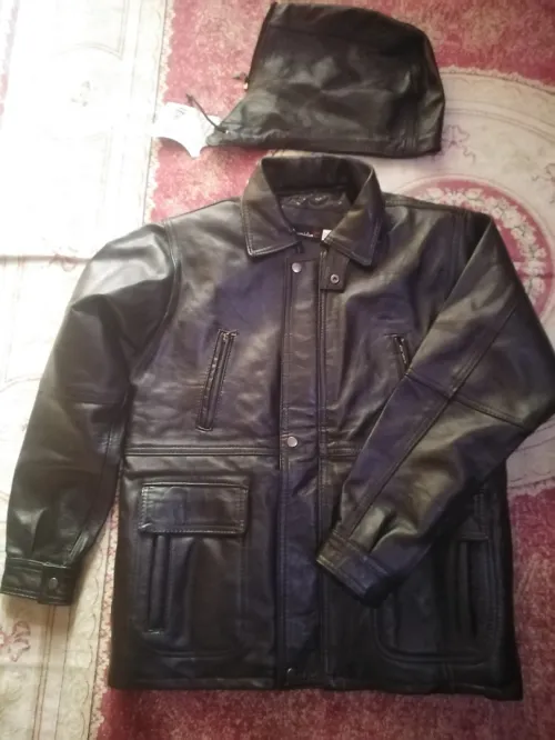 Veste en cuir Numidia original 