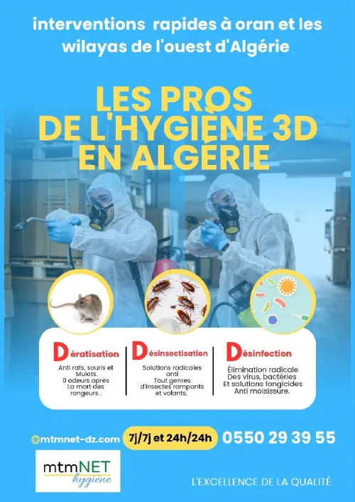 Entreprise de Dératisation à chlef