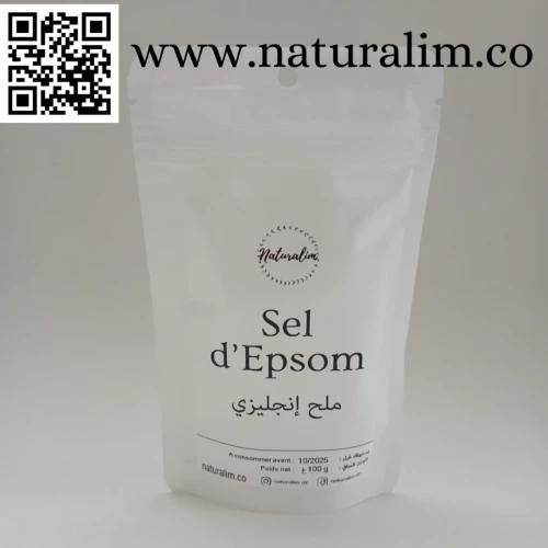 SEL d'EPSOM (Sulfate de magnésium)  ملح إنجليزي