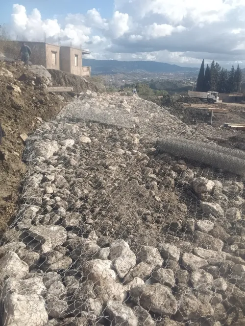 pose bordure carrelage caniveau pavés gabionnage béton imprimé