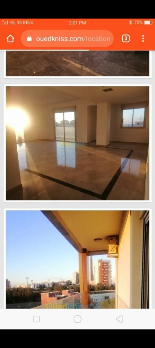 Vente Appartement F4 Alger Cheraga