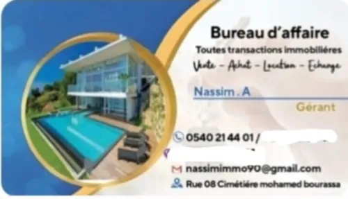 Vente Villa Alger Baba hassen