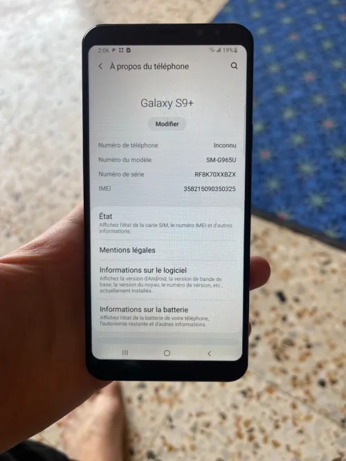 Samsung S9 plus