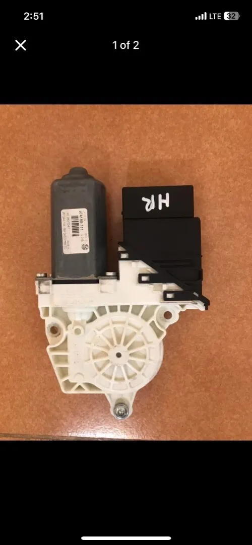 Moteur lève vitre vw passat 2005-2009 arrière droit 
