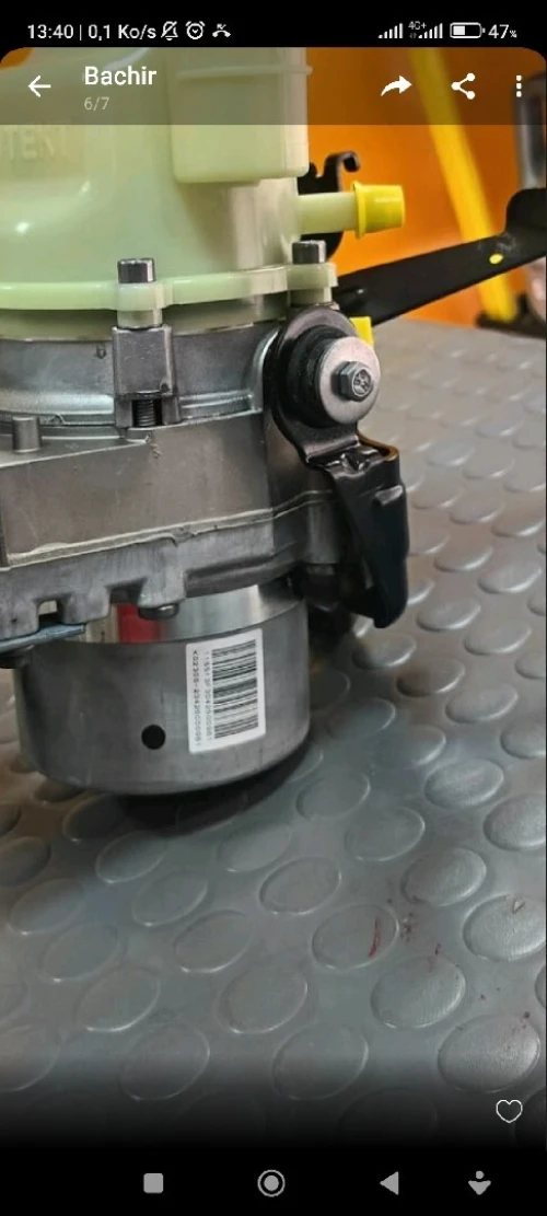 Pompe assisté électrique hydraulique